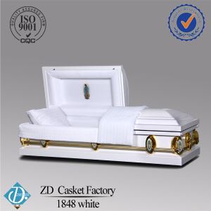 Metall kisten 1848 hvit